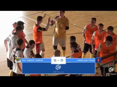 TAF Unikat Toruń - Unisław Team / Skrót / 1 Polska Liga Futsalu  [08.11.2015]
