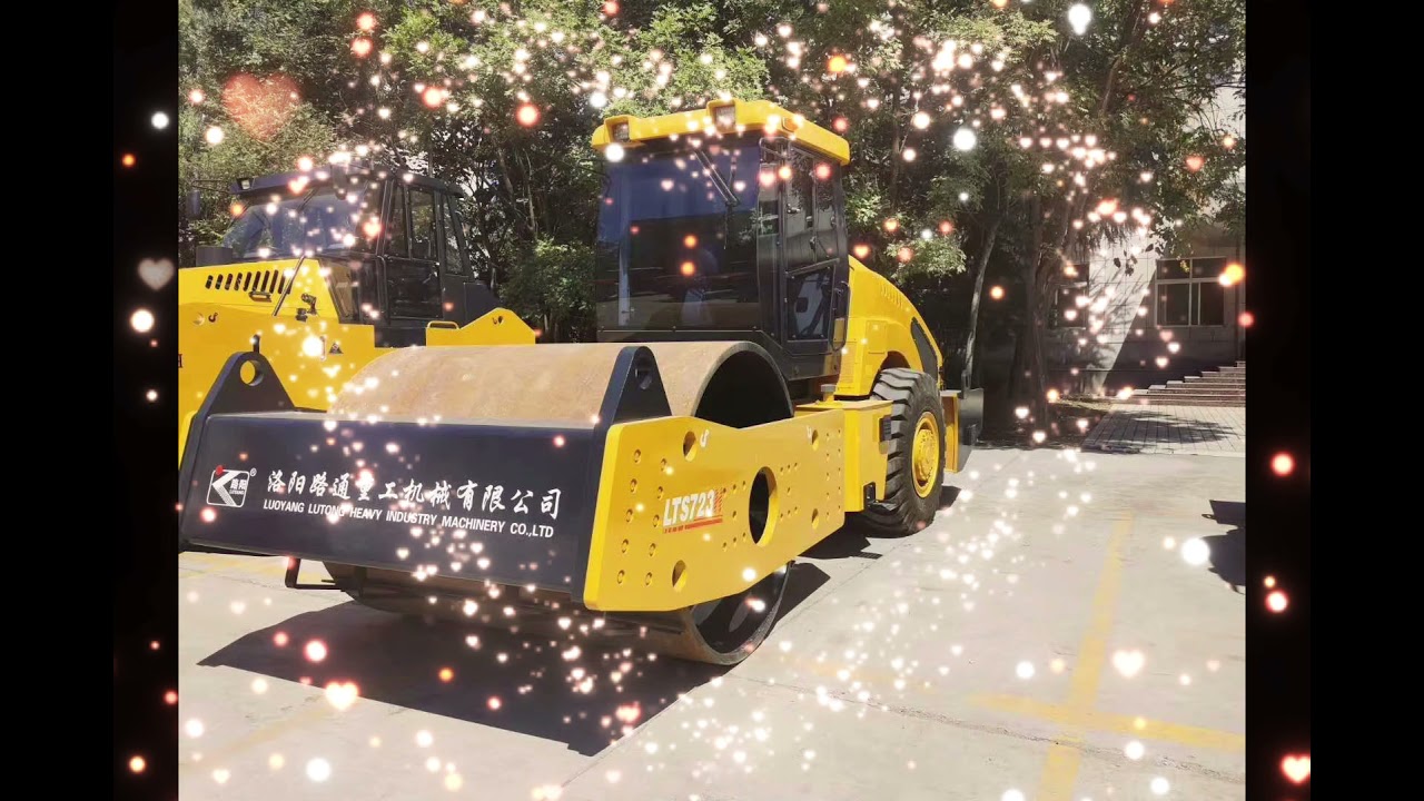 23 ton weight type road roller LTS723H.#earthwork#compactor$road roller# heavy machinery