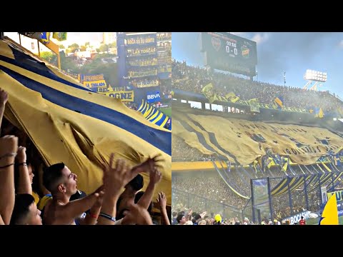 "IMPRESIONANTE FIESTA de la HINCHADA de BOCA con el TELÓN vs DyJ" Barra: La 12 • Club: Boca Juniors