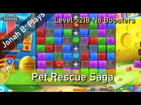 Pet Rescue Saga Level 5218 No Boosters