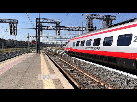 ETR600 Frecciargento in transito a Roma Tiburtina