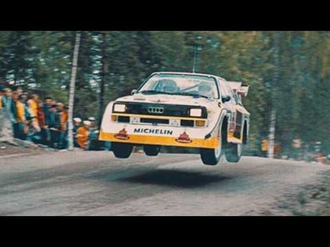 3 minutes of Audi Sport Quattro S1 absolutely sending it! 5 cylinder turbo RAW SOUND
