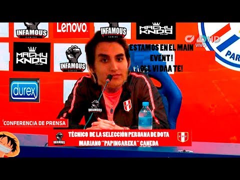 CONFERENCIA DE PRENSA POST INFAMOUS 2-0 IG V COUCH PAPITA