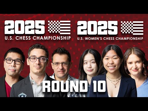 2025 U.S. Chess Championships: Round 10 | Fabiano Caruana vs. Abhimanyu Mishra