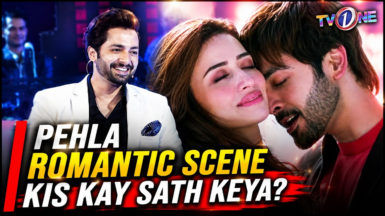 Pehla Romantic Scene Kis Kay Sath Keya?| Ayeza Khan & Danish Taimoor Special |