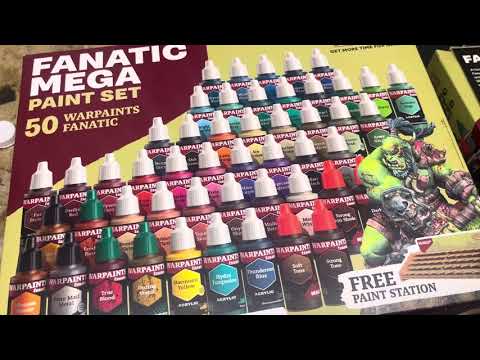 Army Painter Fanatic Mega Set Noob review (and most wanted set)