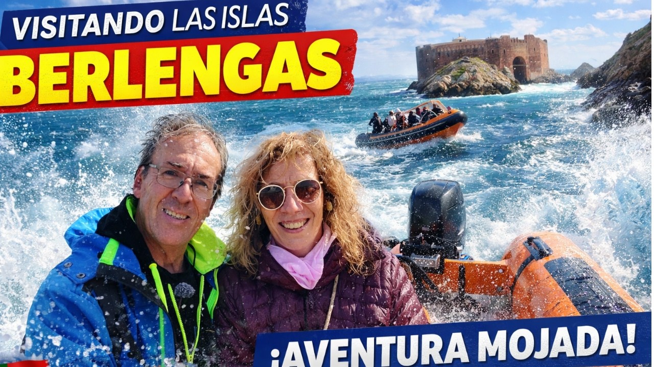 🇵🇹 BERLENGAS, LLEGADA PASADA POR AGUA | #9 Millaneando por Portugal 🚐