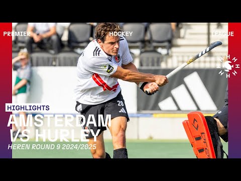 Amsterdam - Hurley 🏑 Tulp Hoofdklasse Heren ‘24/’25 RONDE 9 | Samenvatting