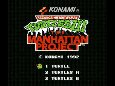 Teenage Mutant Ninja Turtles III - The Manhattan Project (NES) Music - Scene 2