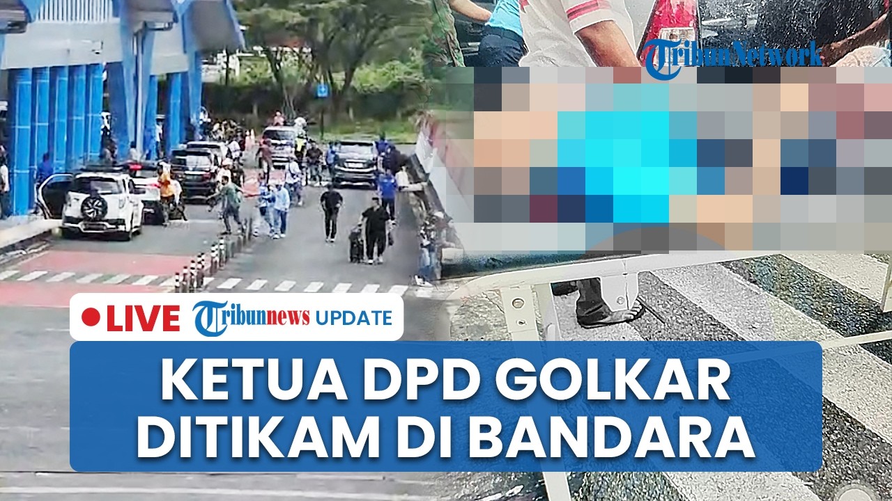 LIVE: Ketua DPD Golkar Maluku Tenggara Nus Kei Tewas Ditikam Orang di Bandara, 2 Pelaku Ditangkap