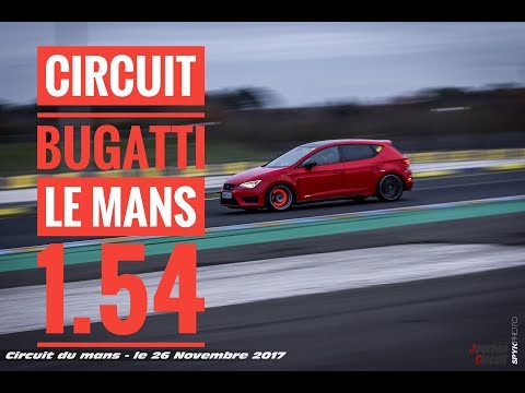 Thumbnail for Circuit Bugatti Le Mans - 1'54"53 Seat Leon CUPRA 5F - Trackday 26.11.2017 by SEAT Cupra
