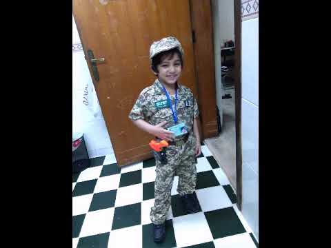 school defence  day awwab is ready