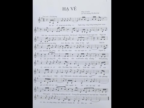 Hạ về Sheet - Lê Máy