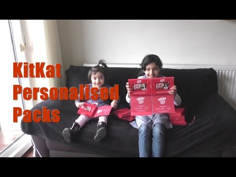 Get 10 KitKat Personalised Packs for Free!