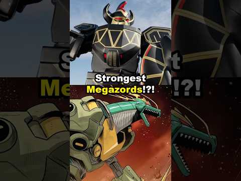 Strongest Megazords in Power Rangers #powerrangers #powerrangerszeo  #shorts #mmpr #supersentai