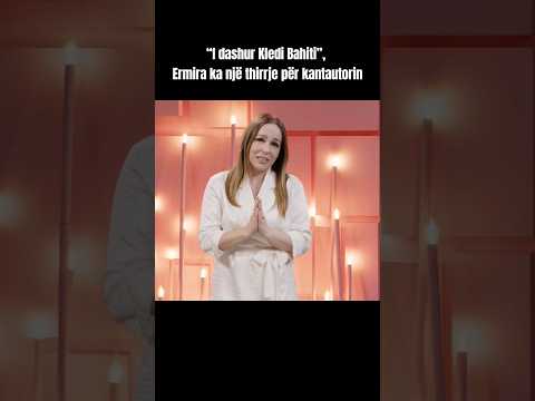 “I dashur Kledi Bahiti”, - Ermira ka një thirrje për kantautorin
