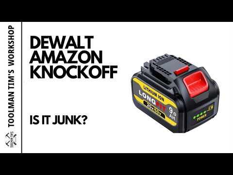 DEWALT Amazon KNOCK OFF Battery - 9 Ah Flexvolt - Too Good To Be True!