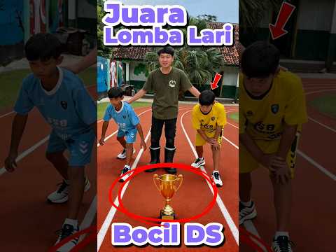 Juara lomba lari Bocil DS #anakdesa #minivlog #comedy #lomba #juara #lari