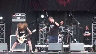 Hatesphere - 500 Dead People - Metalfest 2013 22.06.13 Jaworzno Poland Polska