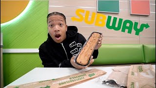 Trying Subway Most Hyped Footlong Cookie!! **Watch Full Video**