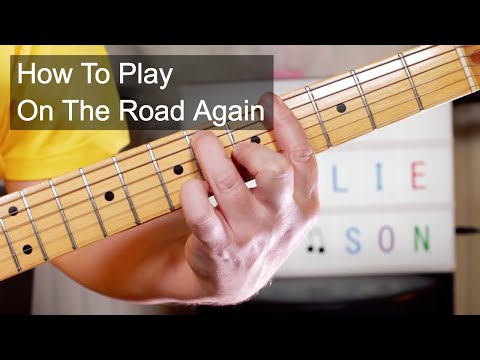 'On The Road Again' Willie Nelson Guitar Lesson