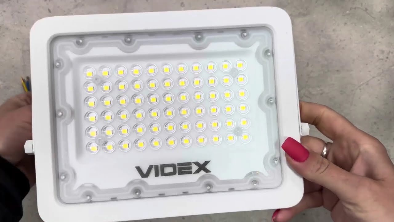 Світлодіодний прожектор VIDEX 50W 5000K білий (VL-F2e-505W)