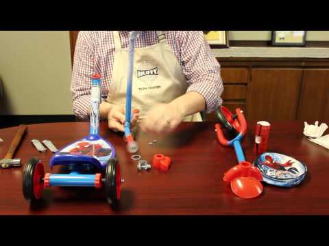 How to assemble a Huffy 3 wheel scooter