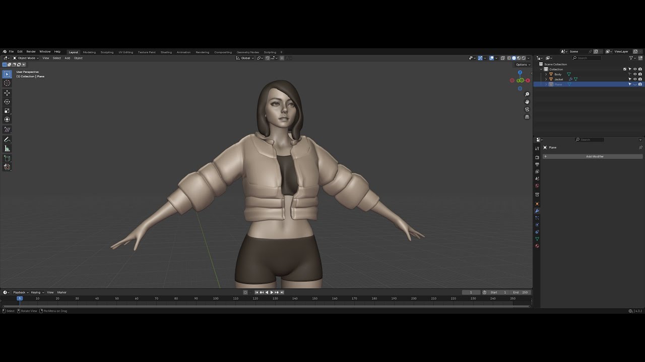 Patreon Request How to fit armor and clothing to a character in blender.
