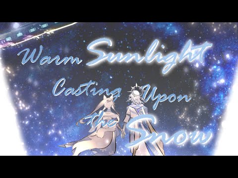 《Warm Sunlight Casting Upon the Snow》
