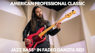 Josh Moreau Delivers Deep, Articulate Tone with the American Pro Classic Jazz Bass | Fender