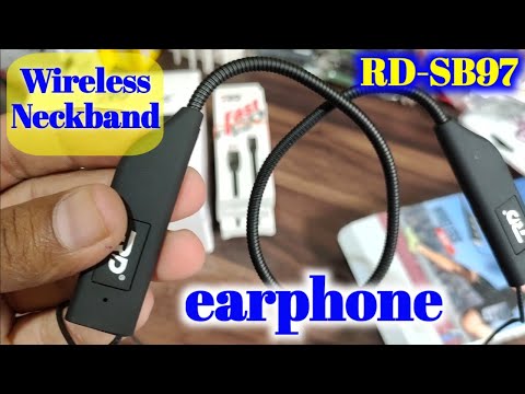Wireless earphone | Wireless neckband Hendset | Bluetooth earphone | RD SB97