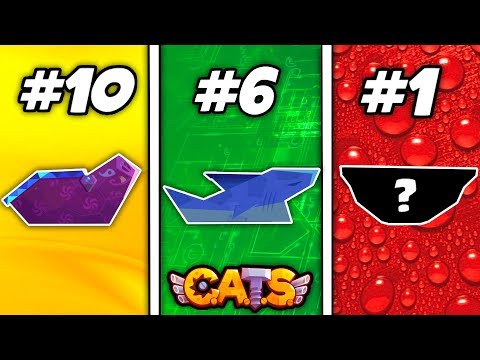 C.A.T.S TOP 10 ULTIMATE BODIES - Ranking From Worst to Best - Crash Arena Turbo Stars