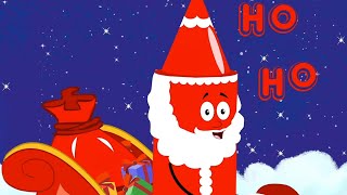 Here Comes Mister Santa, Christmas Carols and Cartoon Videos for Kids