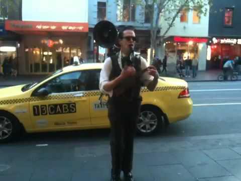 Flashback from the past- Melbourne City Busking