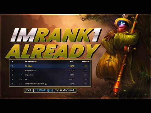 Im Rank 1 Already in Season 11 | TFBlade