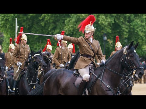 BBC Trooping The Colour The Kings Birthday Parade 2023 Part 4