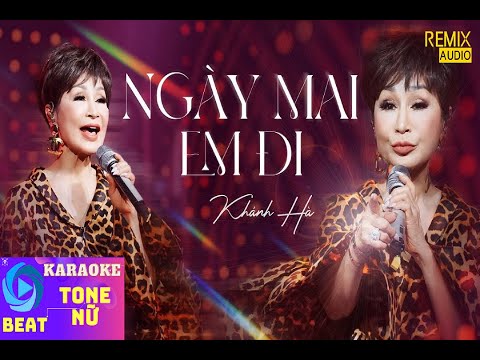 [KARAOKE] NGÀY MAI EM ĐI - KHÁNH HÀ (LIVE)