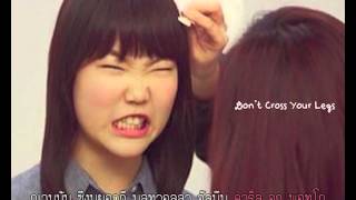 [Thaisub] Don't cross your leg - Akdong Musician