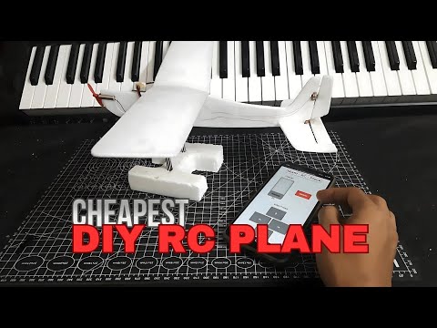 DIY Low-Cost 3-Channel RC Plane with XIAO ESP32