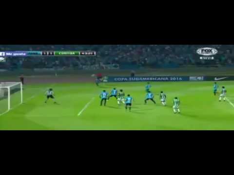 Belgrano 1 Vs 2 Coritiba – Copa Sudamericana 2016 - Los goles