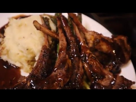 JAMESON WHISKEY GLAZED LAMB CHOPS FT. SOUS CHEF LA