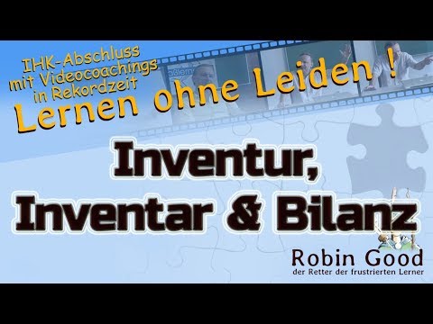 Inventur, Inventar und Bilanz