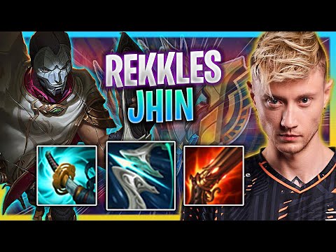 REKKLES IS INSANE WITH JHIN! | FNC Rekkles Plays Jhin ADC vs Caitlyn!  Season 2023
