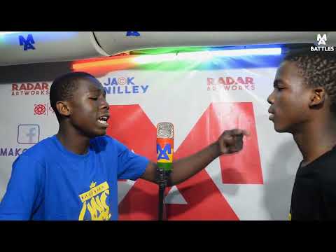 MIC BATTLE COMPETITION-Say B gennah (Blue T-shirt) Vs Templi Gon(Black T-shirt) Who do you vote for?