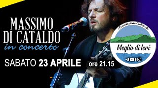 Il video messaggio di Massimo Di Cataldo in concerto a Massarosa (Lucca)