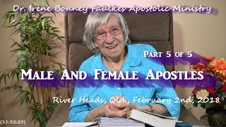 (Part 5 of 5) Male and female apostles