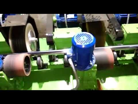Fully Automatic Steel Pipe Buffing Machine