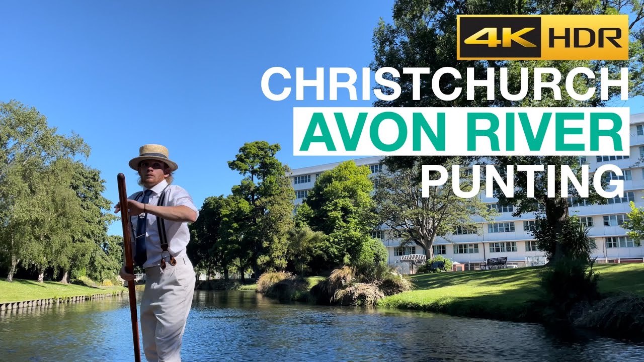 Enjoy Punting on the Avon River, Christchurch