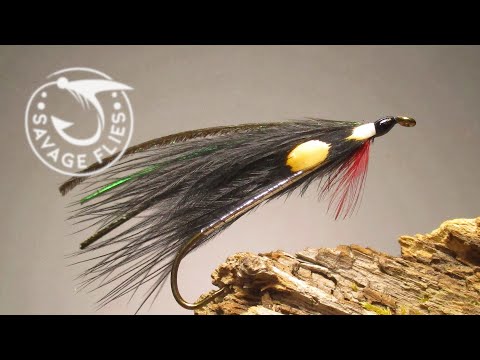 Tying a Black Marabou Streamer