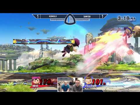 Sm4sh@Mines 83 - NS|Miiself [W] (Ness) Vs. SAMFISH [L] (Villager) - Grand Finals